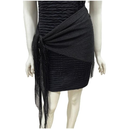 summer shawl tassel Clothing fitting girl student lady triangle scarf