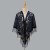 occidental style women dress autumn Winter wind v-neck tassel rainbow sweater woman