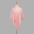 occidental style women dress autumn Winter wind v-neck tassel rainbow sweater woman