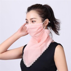 summer surface triangle thin style draughty mask man woman Sunscreen Collar su..