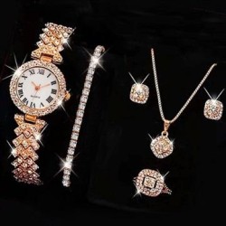 fashon Rome pattern damond lady watch woman watch-face quartz watch-face Brace..