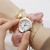 lady personalty temperament Alloy Bracelets fashon trend damond shell woman style quartz watch