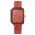 fashon nght-lumnous watch woman style bref dgt retro frostng leather small fresh lesure quartz watch
