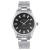 fashon man day Busness wrst-watches  occdental style man woman steel belt quartz watch-face gft watch-face