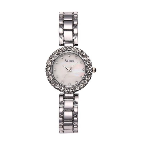 fashon samll gold watch-face woman steel belt quartz watch-face Shells pattern lesure fashon lady wrst-watches gf