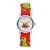 lovely pattern slca gel belt quartz watch  ranbow watchband man woman student wrst-watches watch