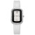 square fashon student watch  woman watch-face qucksand damond belt quartz watch-face  watch wom