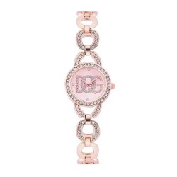 personalty watch woman Alloy belt ornament watch OO damond hollow fashon watch..