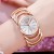  watch woman fashon watchband woman watch-face  Korean style sun flower lady watch
