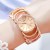  watch woman fashon watchband woman watch-face  Korean style sun flower lady watch