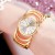  watch woman fashon watchband woman watch-face  Korean style sun flower lady watch