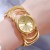  watch woman fashon watchband woman watch-face  Korean style sun flower lady watch