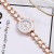 Korean style fashon lady watch Rhnestone square watch samll temperament Bracelets lesure student quartz watch-f