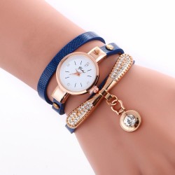 lady twnng watch Alloy damond bow watch quartz watch-face