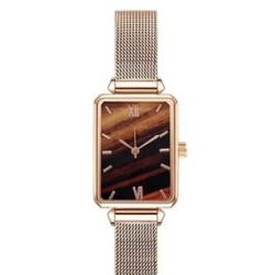lady watch  belt belt samll watch-face  Korean style trend lady square quartz ..