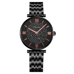 fashon lady watch woman watch-face steel belt woman style wrst-watches quartz ..