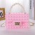 Mobile phone bag, zero wallet children bubble pearl portable chain silicone bag