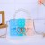   silica gel love Jelly bag child messenger  Pearl handbag  silica gel coin Purse