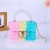   silica gel love Jelly bag child messenger  Pearl handbag  silica gel coin Purse