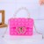   silica gel love Jelly bag child messenger  Pearl handbag  silica gel coin Purse