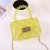 lady Shoulder bag fashion Pearl chain bag portable Mini   Jelly bag