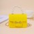 lady shoulder handbag woman fashion Pearl chain portable Mini samll bag   Jelly bag