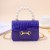 lady shoulder handbag woman fashion Pearl chain portable Mini samll bag   Jelly bag