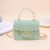 lady shoulder handbag woman fashion Pearl chain portable Mini samll bag   Jelly bag