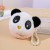 three velvet cartoon coin Purse woman  creative cartoon Coin bag bag  Pearl rope