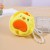 three velvet cartoon coin Purse woman  creative cartoon Coin bag bag  Pearl rope