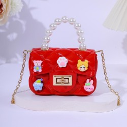 handmadeDIY Mini samll bag chain messenger bag bag child coin Purse  Jelly bag