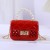  handbag fashion Pearl portable chain portable Mini hollow  Jelly bag