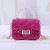 handbag fashion Pearl portable chain portable Mini hollow  Jelly bag