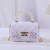  handbag fashion Pearl portable chain portable Mini hollow  Jelly bag