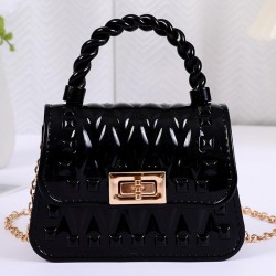 ladies handbag samll bag messenger PV Mini samll bag portable  Jelly bag