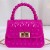 ladies handbag samll bag messenger PV Mini samll bag portable  Jelly bag