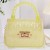 Jelly bag woman bagPV transparent Mini bag Rivet samll bag chain bag