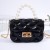 lady shoulder handbag chain Mini bag Pearl portable   Jelly bag