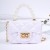 lady shoulder handbag chain Mini bag Pearl portable   Jelly bag