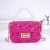 lady shoulder handbag chain Mini bag Pearl portable   Jelly bag