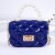 lady shoulder handbag chain Mini bag Pearl portable   Jelly bag