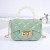 lady shoulder handbag chain Mini bag Pearl portable   Jelly bag