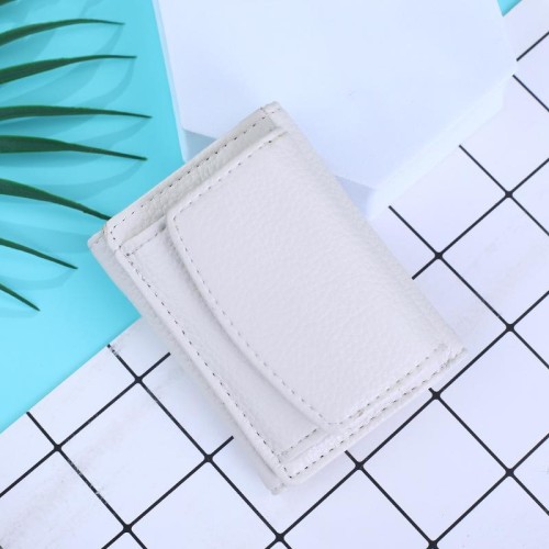  coin bag short style woman day Coin Wallets Mini student coin bag Litchi pattern Clutch
