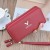coin bag woman Double zipper long style Clutch fashion brief Litchi pattern high capacity Double layer Wallets 
