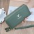 coin bag woman Double zipper long style Clutch fashion brief Litchi pattern high capacity Double layer Wallets 
