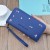 lady coin bag woman long style zipper Clutch fashion flower Wallets high capacity leather coin bag