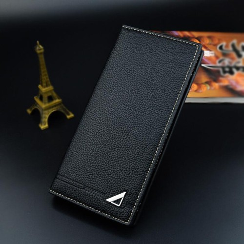man coin bag man long style Wallets more thin style fashion Litchi pattern leather high capacity Suit bag