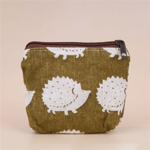 lovely Cloth coin Purse  Korean style Coin bag  brief fashion canvas cartoon key bag