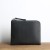 handmade retro real leather short style man coin bag leather zipper Wallets head layer Cowhide super Thin leath