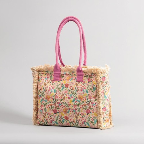 occidental style bag Bohemia retro Shoulder bag zipper handbag high capacity canvas bag woman summer